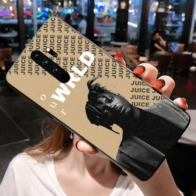 Juice WRLD Hip Hop 999 Custom Soft Phone Case for Redmi Note 9 8 8T 8A 7 6 6A Go Pro Max Redmi 9 K20 K30 leather case for xiaomi Cases For Xiaomi