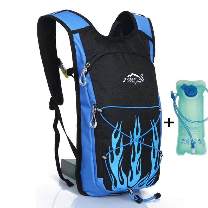 Водонепроницаемый MTB велосипед гидратация дышащий 8л сумки для воды рюкзак велосипедные сумки Велоспорт рюкзак для бега - Цвет: Небесно-голубой