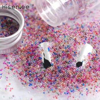 

Manicure Glass Bead Fingernail Decoration Sleeves Crystal Ball Ornament Nail Art Decorations