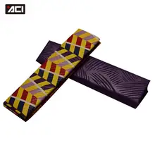 ACI, Новое поступление, Анкара, ткань, африканская, настоящая, восковая печать, Гана, Kente, ткань, пэчворк, Tissu, Африканский батик, воск, 2+ 2 ярдов, вечерние