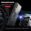 KEYSION Shockproof Armor Case for Xiaomi Redmi 9A 9C Ring Stand Bumper Silicone + PC Phone Back Cover for Xiaomi Redmi 9C 9A ► Photo 2/6