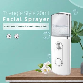 

Portable USB Nano Mist Sprayer Facial Body Humidifier Nebulizer Steamer Moisturizing Skin Care Atomization Mister Beauty Tool