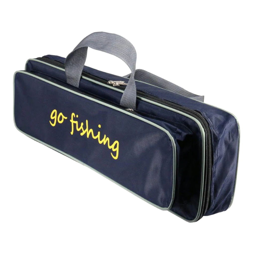 

Large Capacity Fishing Rod Holdall Carrier Fishing Tackle Storage Bag 50cm