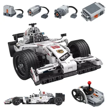 

729pcs Remote Contro Technic Car Model Bricks F1 Racing Car Assemble Set Building Blocks Kid Toys for Children Gifts