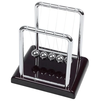 

Early Fun Development Educational Desk Toy Gift Newtons Cradle Steel Balance Ball Physics Science Pendulum