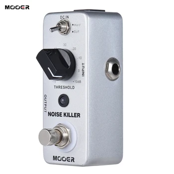 

MOOER NOISE KILLER Mini Noise Reduction Guitar Effect Pedal 2 Modes True Bypass Full Metal Shell