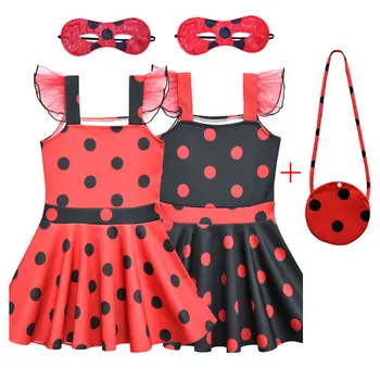 

Halloween costumes for women;stage performances;masquerade performance clothing;ladybug costume