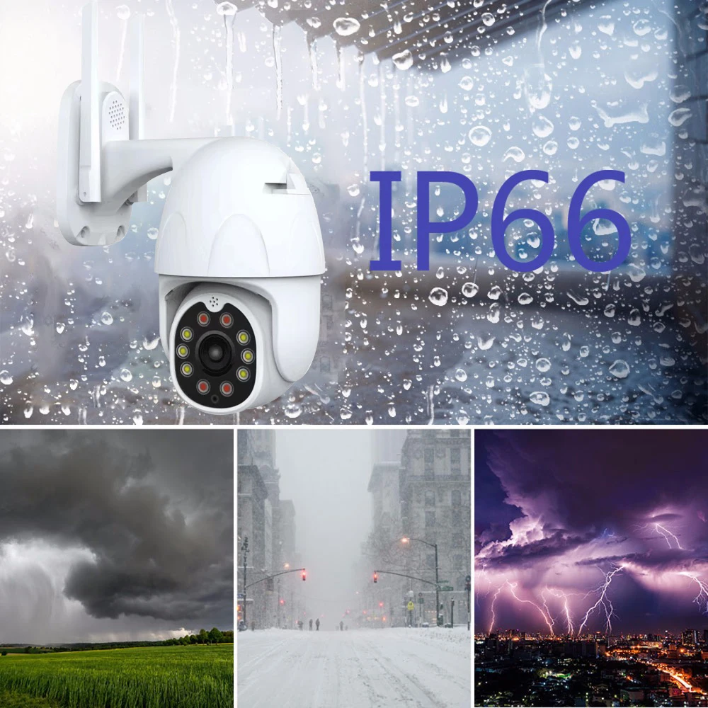 Yoosee IP Camera 3MP 4X Digital Zoom Human Detection PTZ IP Camera Outdoor Motion Detection Wireless Home Security CCTV Camera