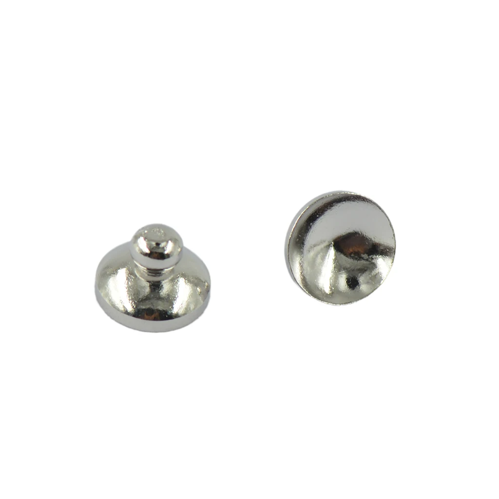 100pcs 8mm silver color Gold Brass Bead Caps for Jewelry Making Beads End Caps
