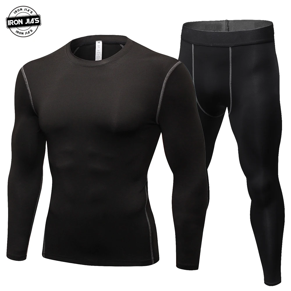 

Motorcycle Men's Underwears sets Breathable Sport Quick drying Skiing Base Layers Tight Long Tops & Pants Sportswear Underwear