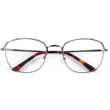 Мужские Супер ретро дизайнерские легкие металлические оправы для очков для близорукости