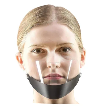 

PM2.5 Breathable 5PC Adult Protective Face Mask Visor Face Mask Fog No Fogging Protection Washable Reusable Mouth Mask#48