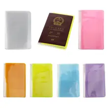

Transparent Cover Holder Case Organizer ID Card Protector White