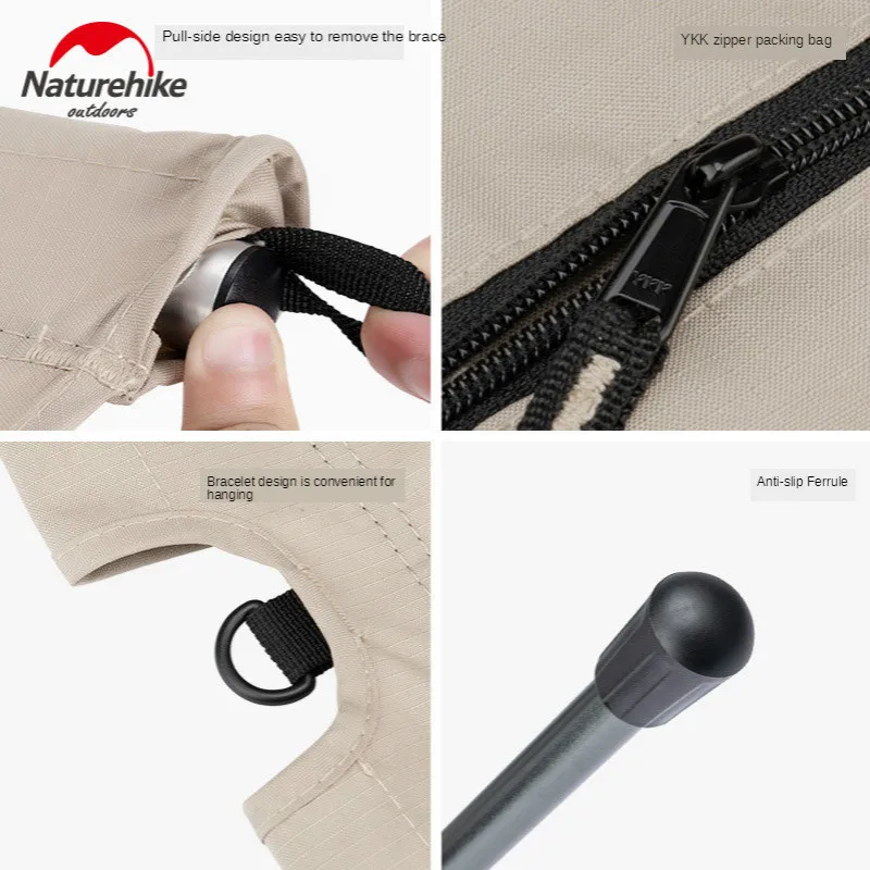 Naturehike Портативная Складная двухместная кровать высокого и низкого качества для