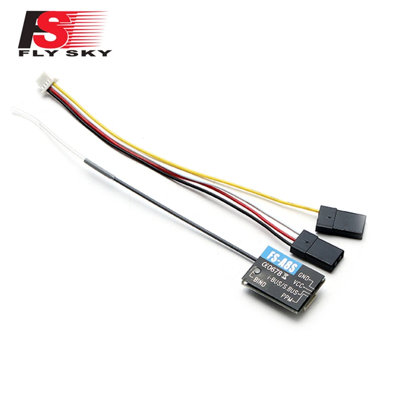 

Flysky FS-A8S FS A8S 2.4G 8CH Mini Receiver with PPM i-BUS SBUS Output for Drone Quadcopter Spare Parts Accessories