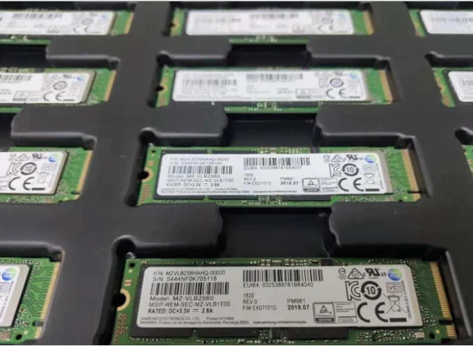 Твердотельный жесткий диск SAMSUNG SSD M.2 PM981 256 ГБ 512 ТБ M2 NVMe PCIe 3 0x4 внутренний для
