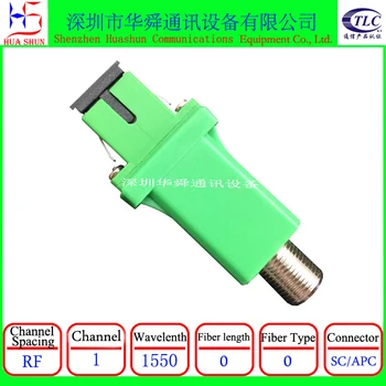 

catv ftth optical receiver f male/female type to SC/APC connector digital optical receiver FTTH indoor mini optical receiver