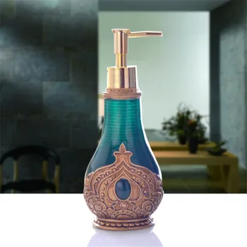 

Liquid Soap Dispensers Resin Material Shampoo Shower Gel Soap Dispenser Emulsion Bottle Bathroom Accessories Free Shipping