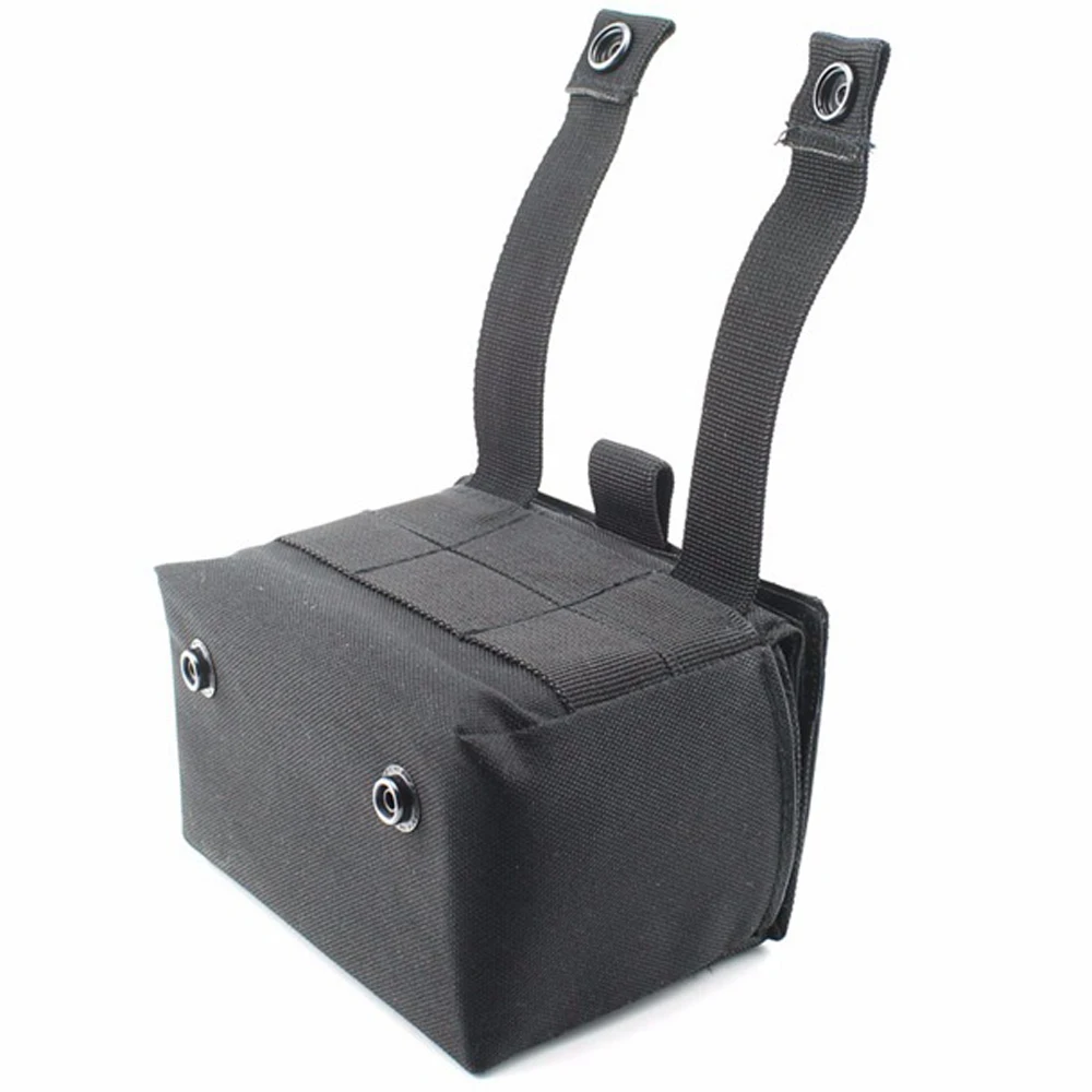 Tactical Molle Tactical Magazine Reload Nylon shoulder bags Bandolier Holder 15 rounds Shell Rifle Waist Pouch Mag Bag