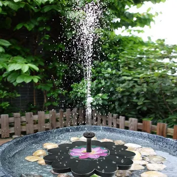 Thuis Zonne Drijvende Water Fontein Voor Zwembad Vijver Tuin Decoratie Ronde Zonne-energie Fontein Watering Pomp In Voorraad