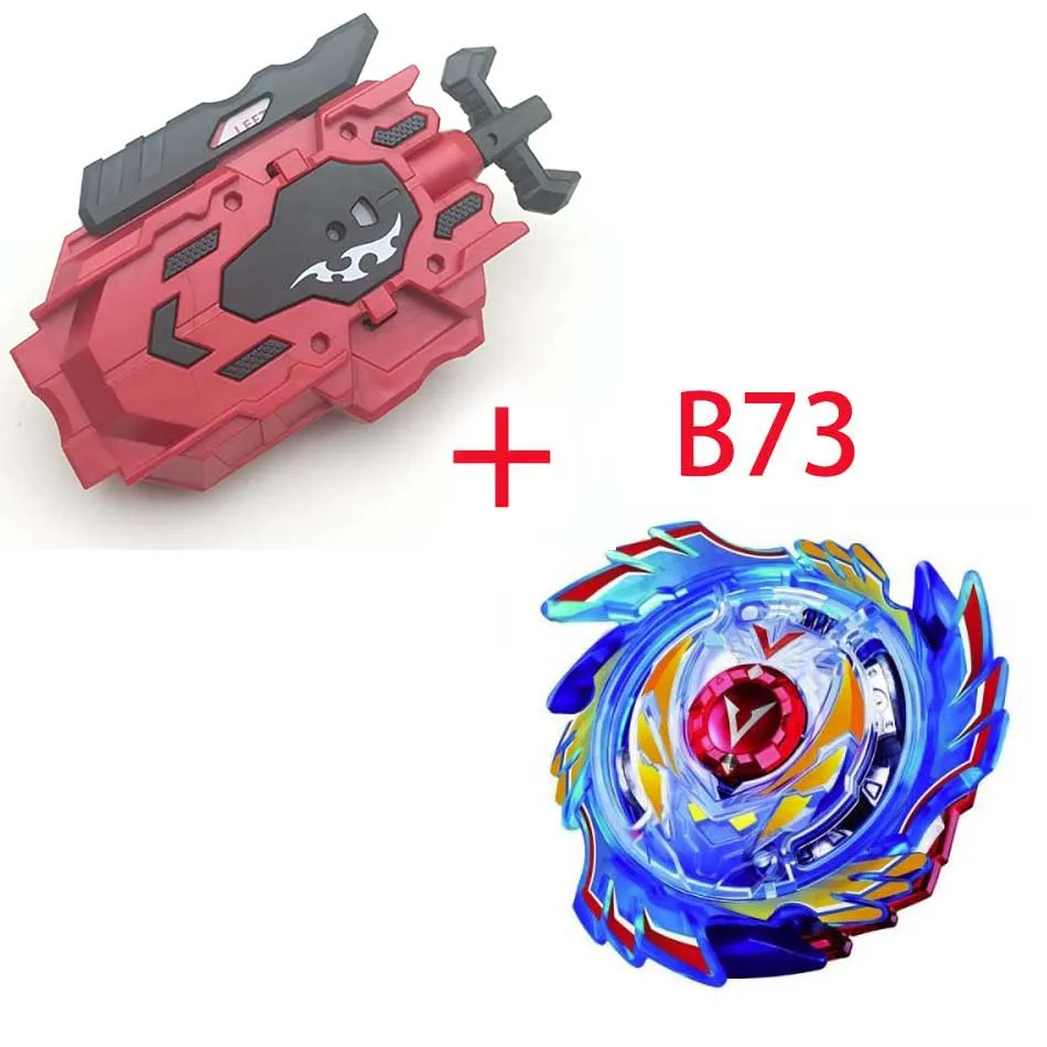 B-73 Стиль комплет Lanceurs Beyblade Burst B-129 B-130 Арена Jouet Vente Bey Lame et Bayblade Bable Vidange Fafnir Phoenix Blayblade - Цвет: B-73