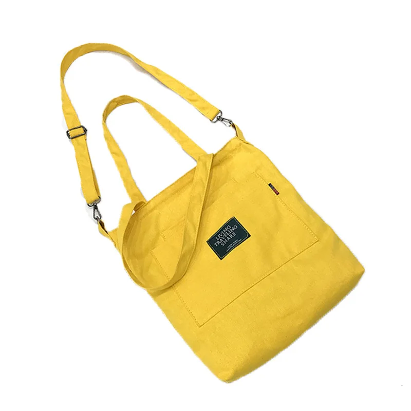 Женская Холщовая Сумка женская стиль корейский стиль сумка на плечо Женская универсальная сумка через плечо рюкзак сумка через плечо