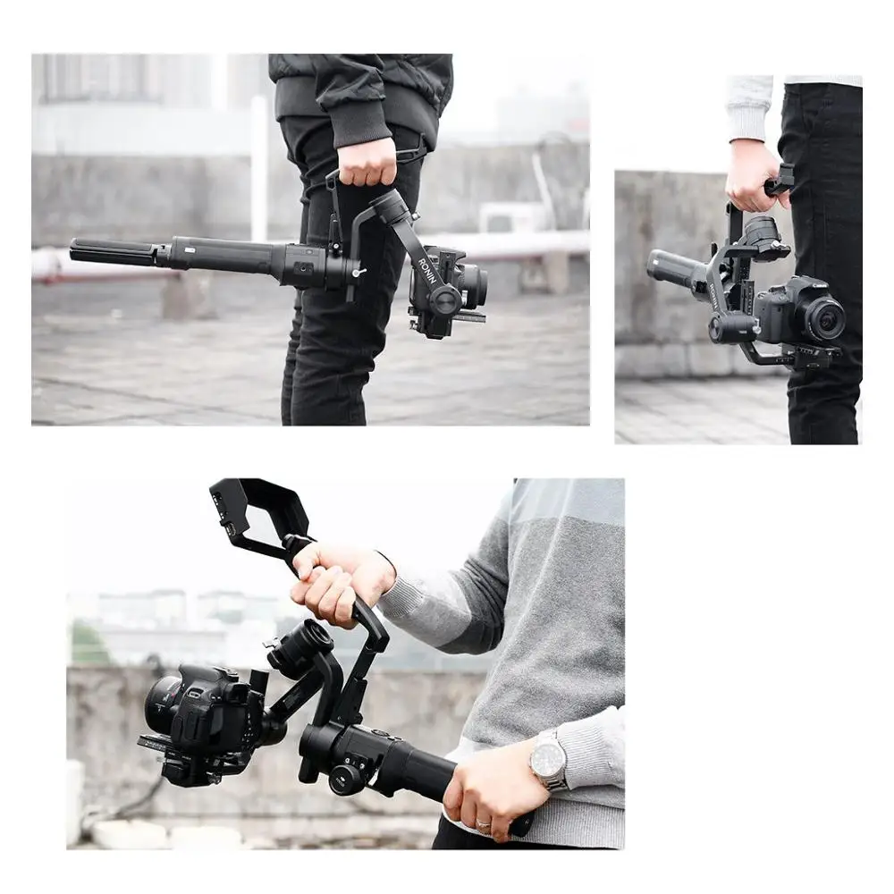 DH09 рукоятка для DJI Ronin S стабилизатор поддержка расширение монтажный монитор/держатель микрофона перевернутый адаптер