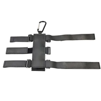 

Magic Sticker Golf Cart Adjustable Strap Bundling Bluetooth Speaker Mount Bike Handle PU Leather Accessories With Carabiner