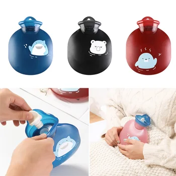 

Thick Hot Water Bottles Portable Rubber Winter Warm Water Bottle Hand Warmer Girls Pocket Hand Feet Hot Water Bag 2020 New