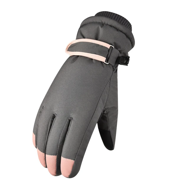 Winter Ski Gloves Snowboard Snowmobile Motorcycle Riding Gloves Windproof  Touch Screen Snow Gloves For Unisex women003