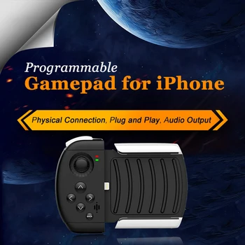 

Lightweight Gamepad Game Playing Elements Trigger Game Controller Joystick for Apple iPhone MOBA PUBG 11 Pro iOS
