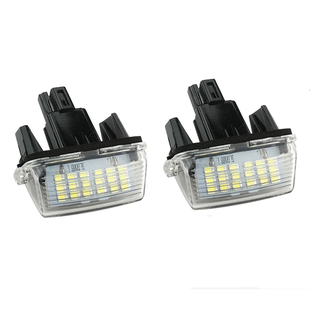 18 SMD LED license plate light white lamps For Toyota Corolla Yaris Vios 2014 2015 2016Signal
