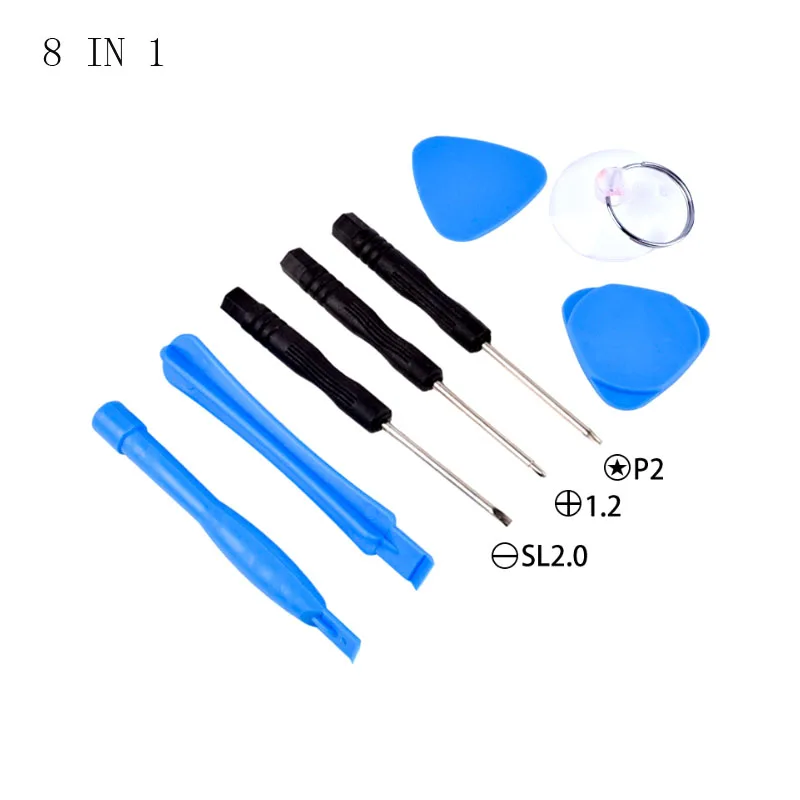 11 in 1/8 in 1 Mobile Phones Opening Screen Pry Tools Repair Kit Mini Screwdrivers telephone Tools Set For iPhone for Samsung