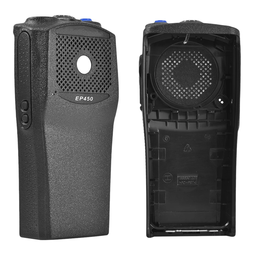 Ront крышка передний кожух с ручками Ремонт корпус крышка оболочка для Motorola EP450 Walkie Talkie с ручкой оболочки