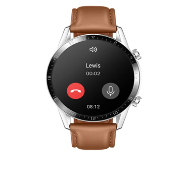 Зеленый Новейшие часы huawei GT 2, умные часы с Bluetooth, умные часы 5,1, умные часы с функцией звонка и сердечного ритма - Цвет: Зеленый