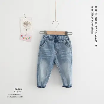 

2020 new arrival boys denim pants spring fashion kids jean pants 1-6t HM383
