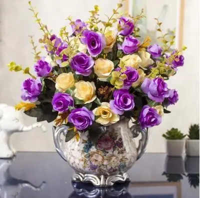 Blumenvasen Wazony Ozdobne, золотые керамические украшения, современные аксессуары для украшения дома, Современная ваза для цветов