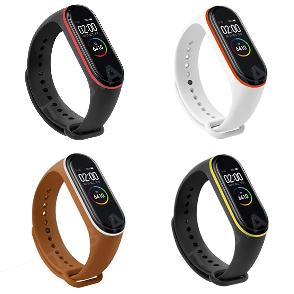 Защитный mi Band 4 3 ремешок на запястье для Xiaomi mi 3 4 Браслет Силиконовый mi Band 3 4 NFC Аксессуары смарт mi 4 браслет