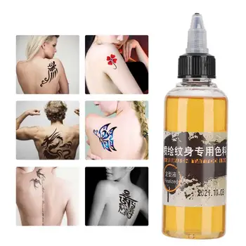 

100ml Temporary Disposable Tattoo Fixation Colored Drawing Airbrush Finalize Liquid Tattoo Supply Tattoo Accessories