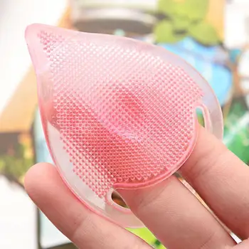 

Baby Bath Brushes Massage Wash Pad Silicone Exfoliating Shower Bath Blackhead Cleanser Brush Clean N3O8