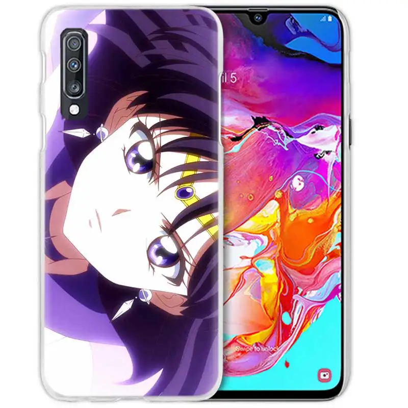 04 Морячка Цукино Усаги Луна для samsung Galaxy A50 A70 A20 e A80 A60 A40 A30 s A10 A8 A6 плюс A9 A7 жесткий чехол для телефона pc - Цвет: 04