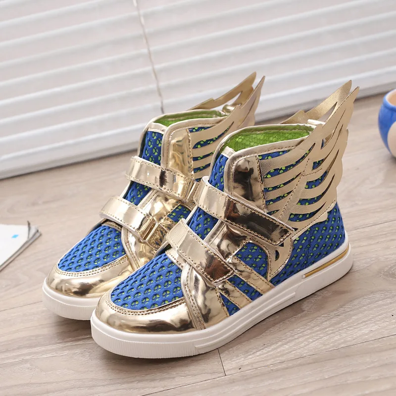 

2019 New Style Explosion Spring And Summer Children Wings Shoes Performance Costume Shoes Dancing Casual Sports Shoes New Year's