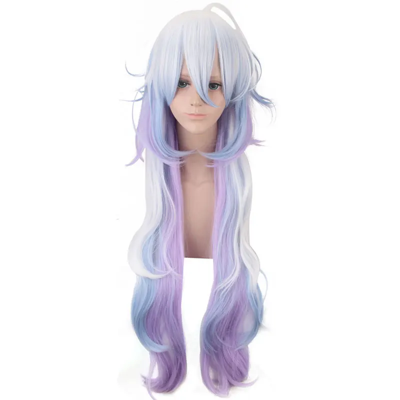Anime Fate/Grand Order Caster Merlin Long Wig Cosplay Costumes Fate Stay Night Heat Resistant Synthetic Hair Wigs