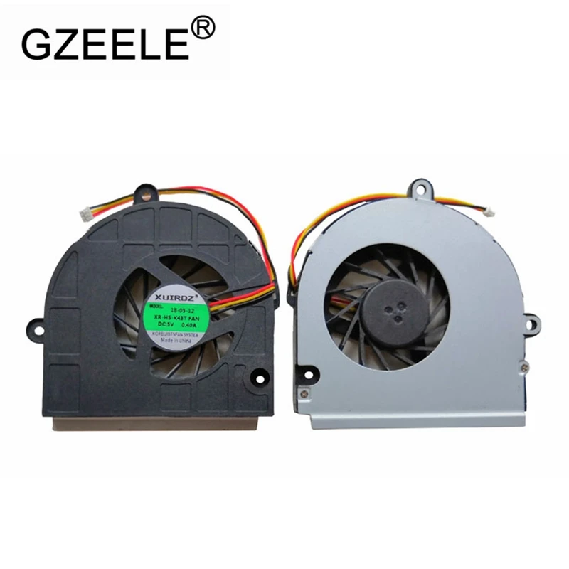 

GZEELE New Laptop Cooling Fan For ASUS K53 K53B K53BY K53T K53U A53U K43T PN AB07605MX12B300 GC057514VH-A CPU Cooler Radiato