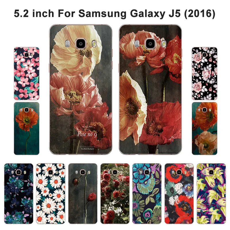 Чехол для Samsung Galaxy J5 2016 J510 силиконовый чехол-накладка чехол с причудливой