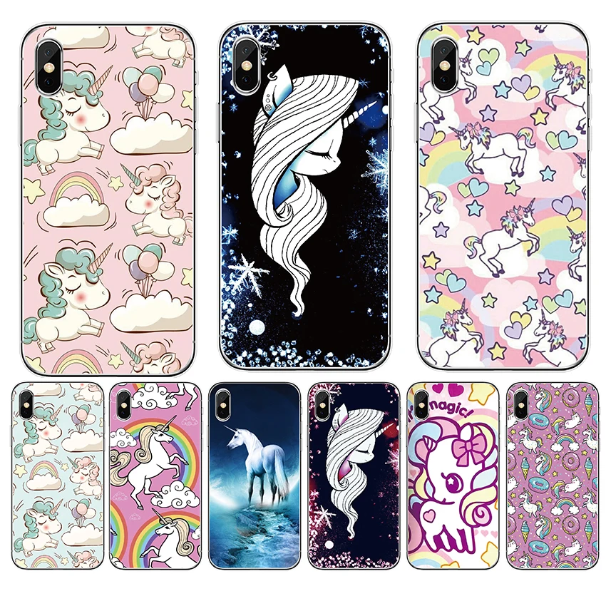 For Wiko Lenny 5 4 3 Jerry Tommy Harry Sunny 2 Plus View Go XL U Feel Lite Unicorn Rainbow soft TPU Silicone Cases | Мобильные