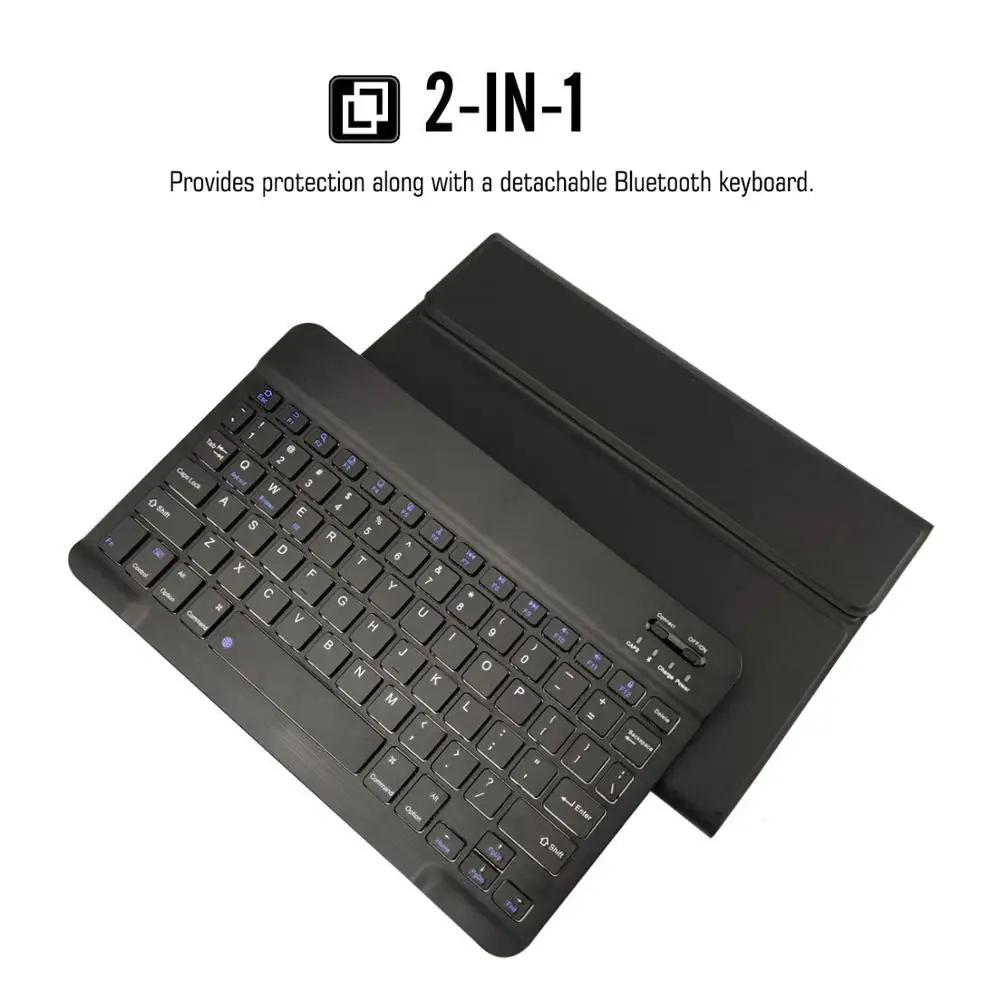 Клавиатура с подсветкой для samsung tab S6 T860 T865, 10,5 дюймов, планшет, Bluetooth, клавиатура, чехол, съемный чехол с клавиатурой