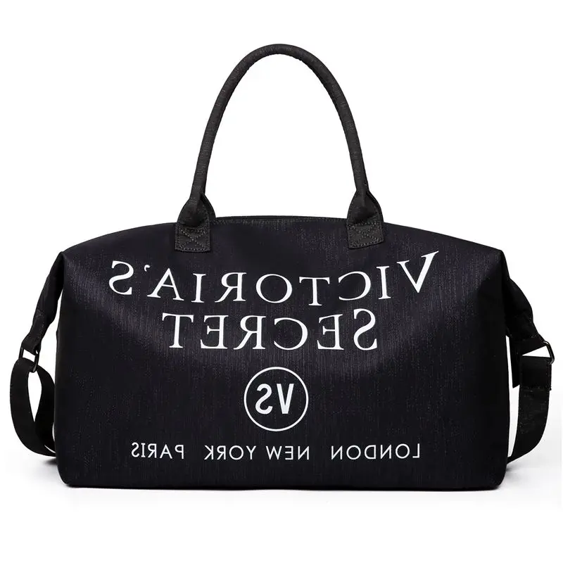 Bolso de viaje multifuncional para hombre y mujer, bolsa de gimnasio de tela de nailon