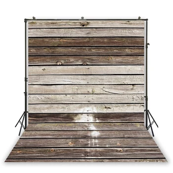 

HUAYI vintage olden Floor Rustic Plank Texture Design Board Wall Home Photography Background baby shower decorations D-6142