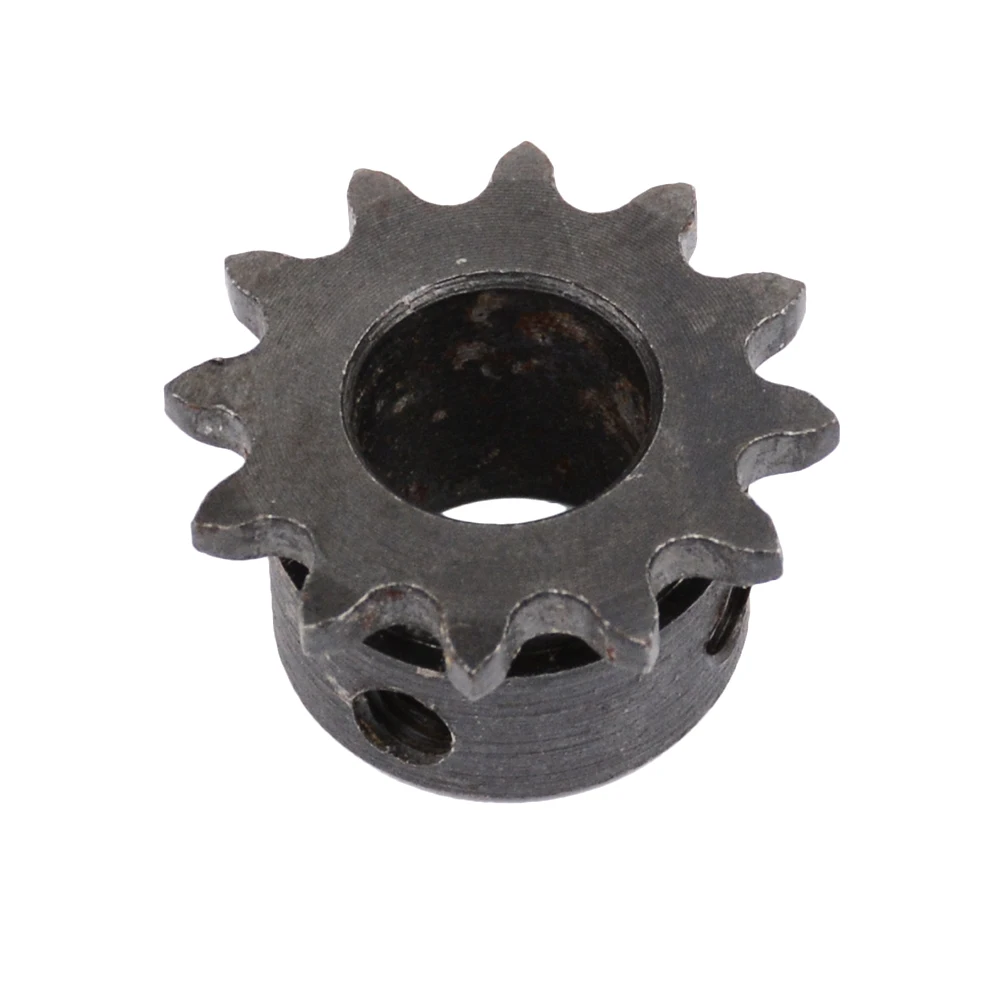 Motor Gear Transmission Gear Industrial Drive Sprocket 1pc 04C Chain Gear 45# Steel 12 Teeth Industrial Sprocket Wheel With Top Wire Bore 5mm 6mm 8mm 10mm 12mm